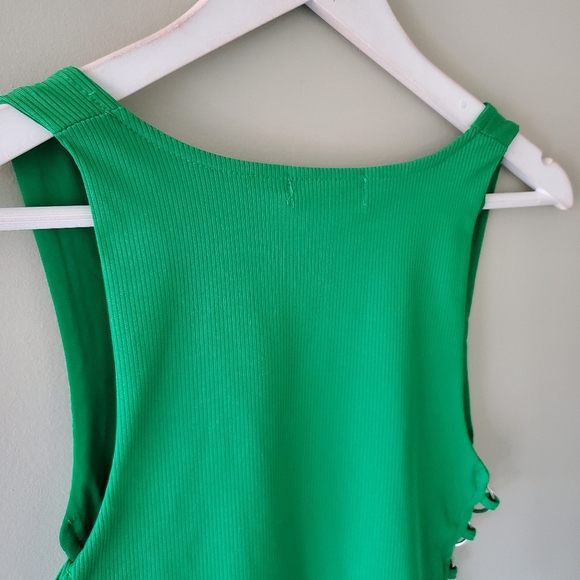 NWT Forever 21 XS Y2K Whimsigoth Punk Grunge Coachella Festival E-Girl Crop Top - Picture 7 of 9
